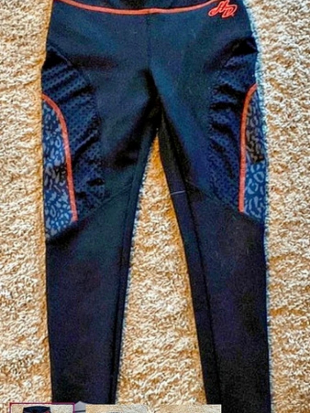 Harley-Davidson Women's Performance Activewear Legging Black Brand New Small